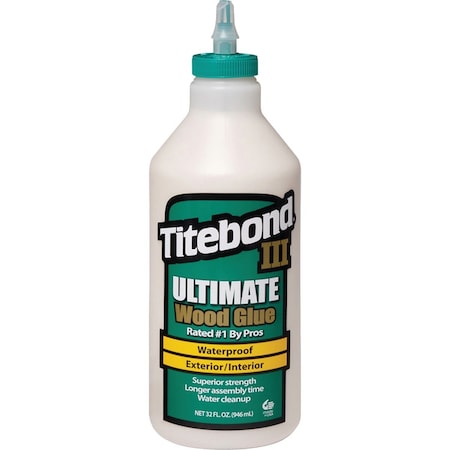 Titebond III 1 Qt. Ultimate Waterproof Wood Glue 1415